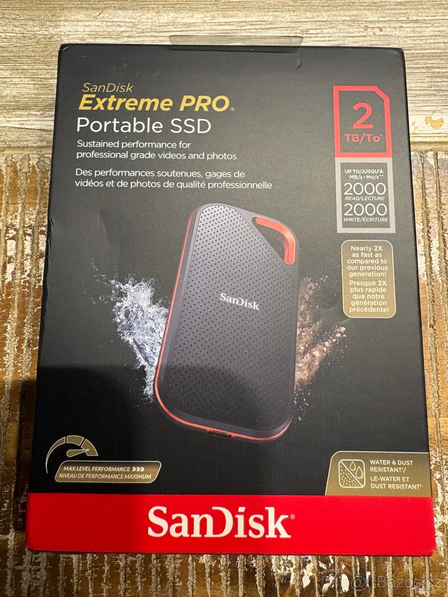 SanDisk Extreme Pro Portable SSD 2TB