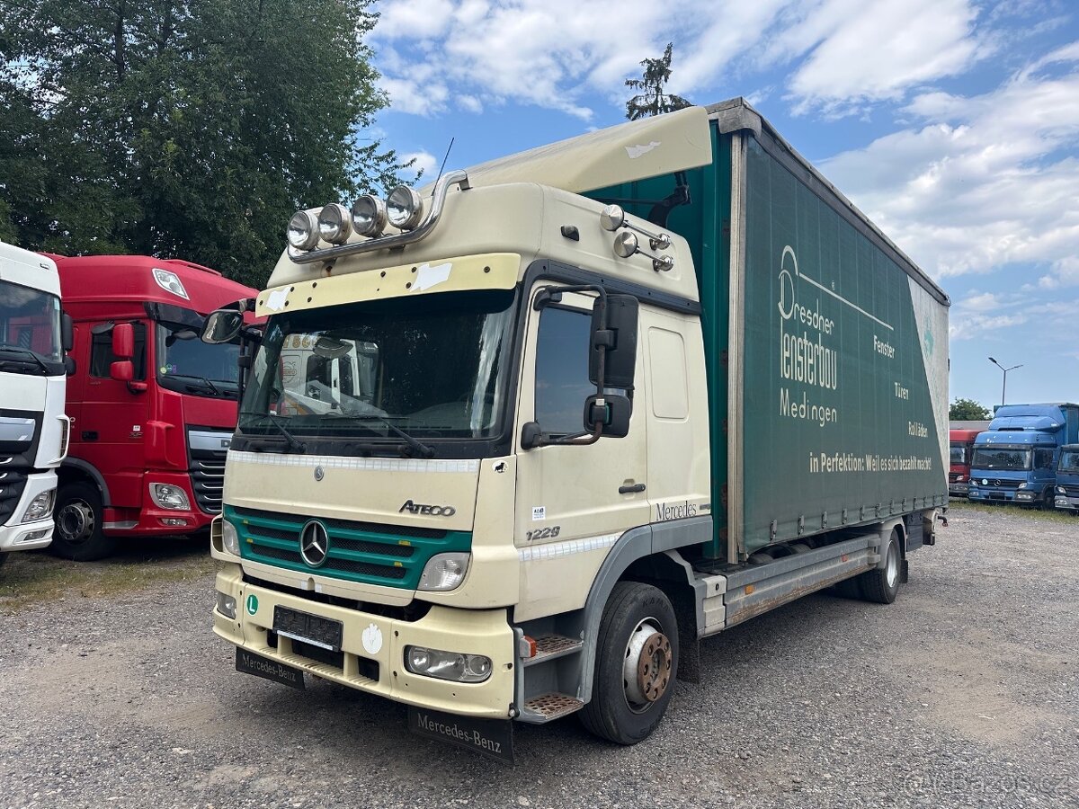Mercedes Atego 1229L,Manual,V6,Spaní,E5