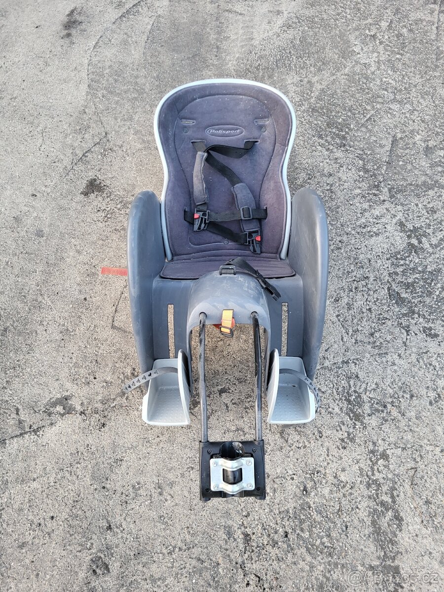 Dětská autosedačka na kolo