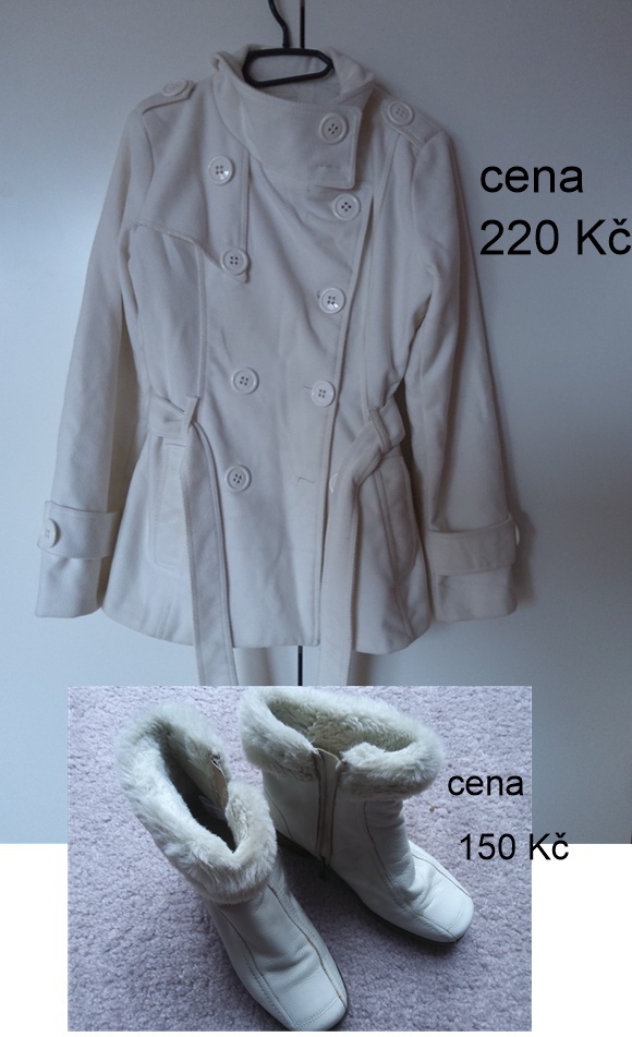 Bílý kabát + boty medicus