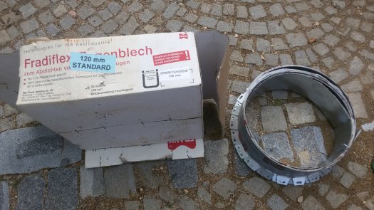 Fradiflex-Standard – těsnicí plech