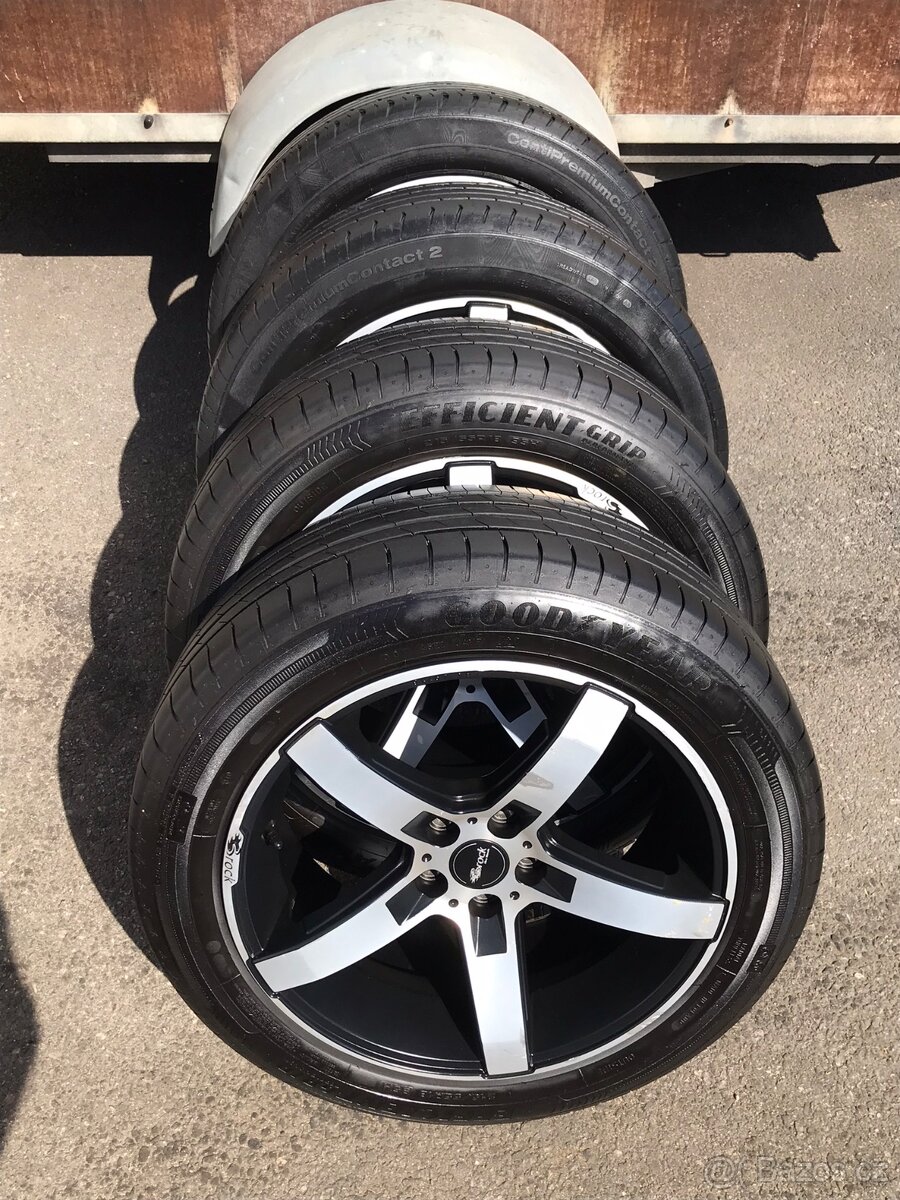 Alu kola Opel Mokka 8Jx18" letní pneu 215/55 R18