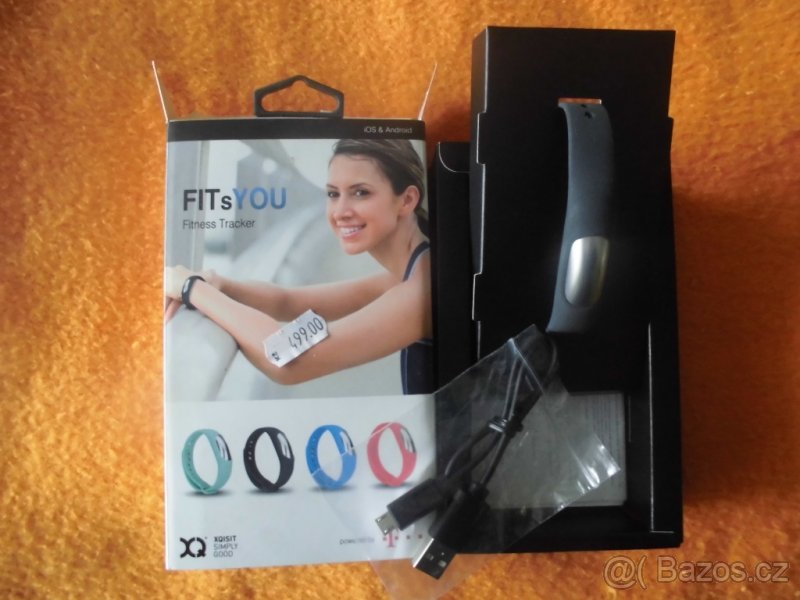 FITNESS náramek smart -šedý - LEVNÉ