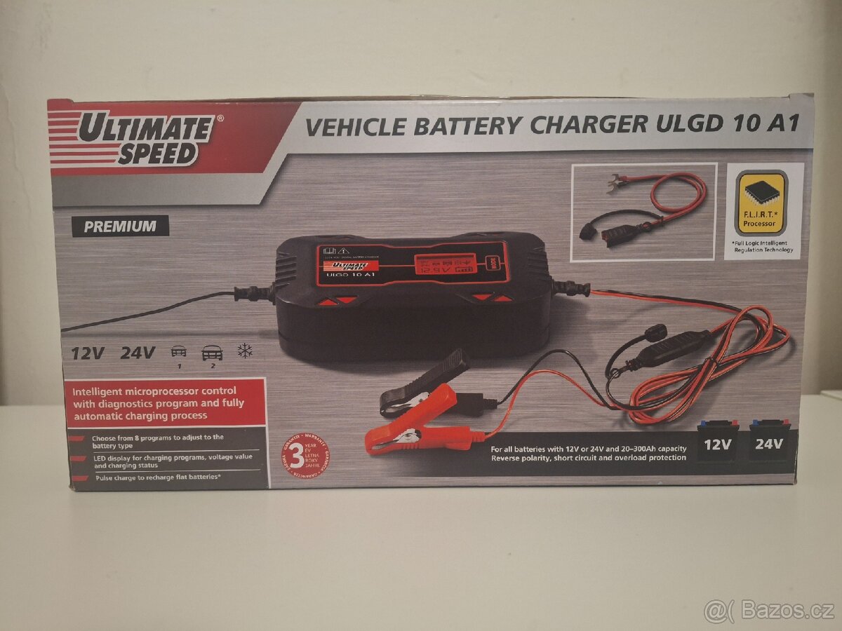 Nabijecka 12v/24v - 10A/5A
