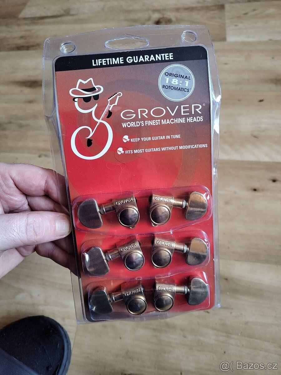 Grover zlaté ladící mechaniky