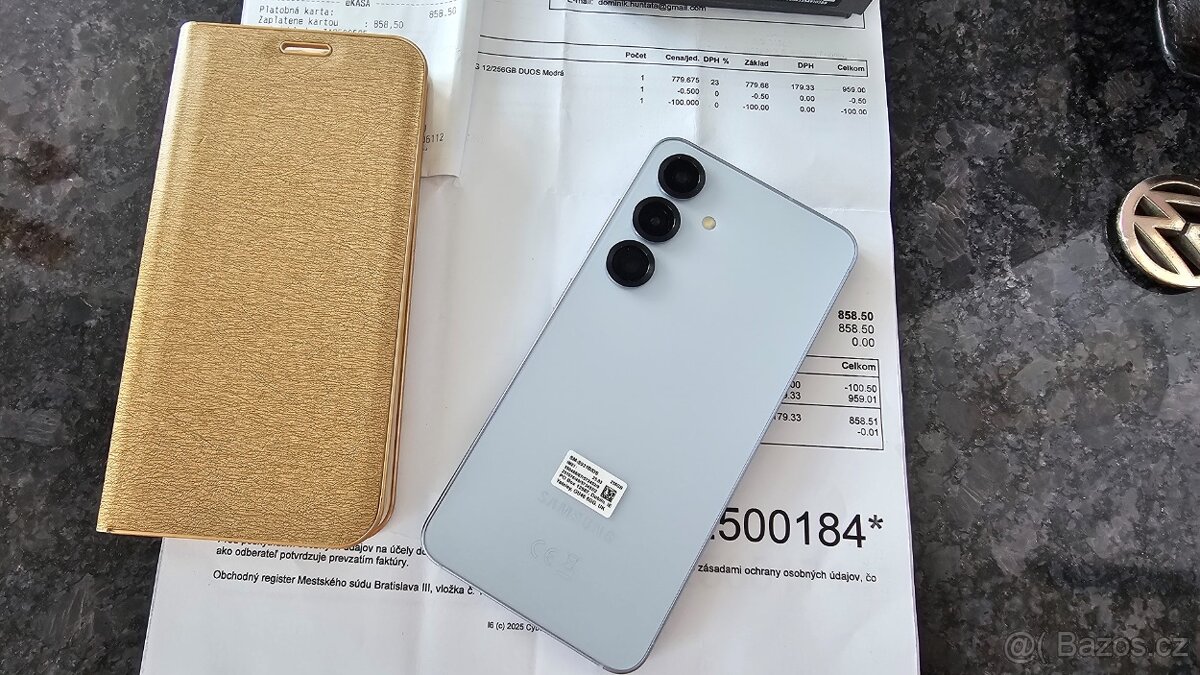 Zánovný Samsung Galaxy S25 icyblue 12/256GB - aj vymením