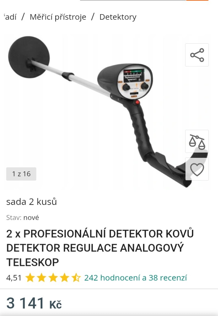 detektor kovů