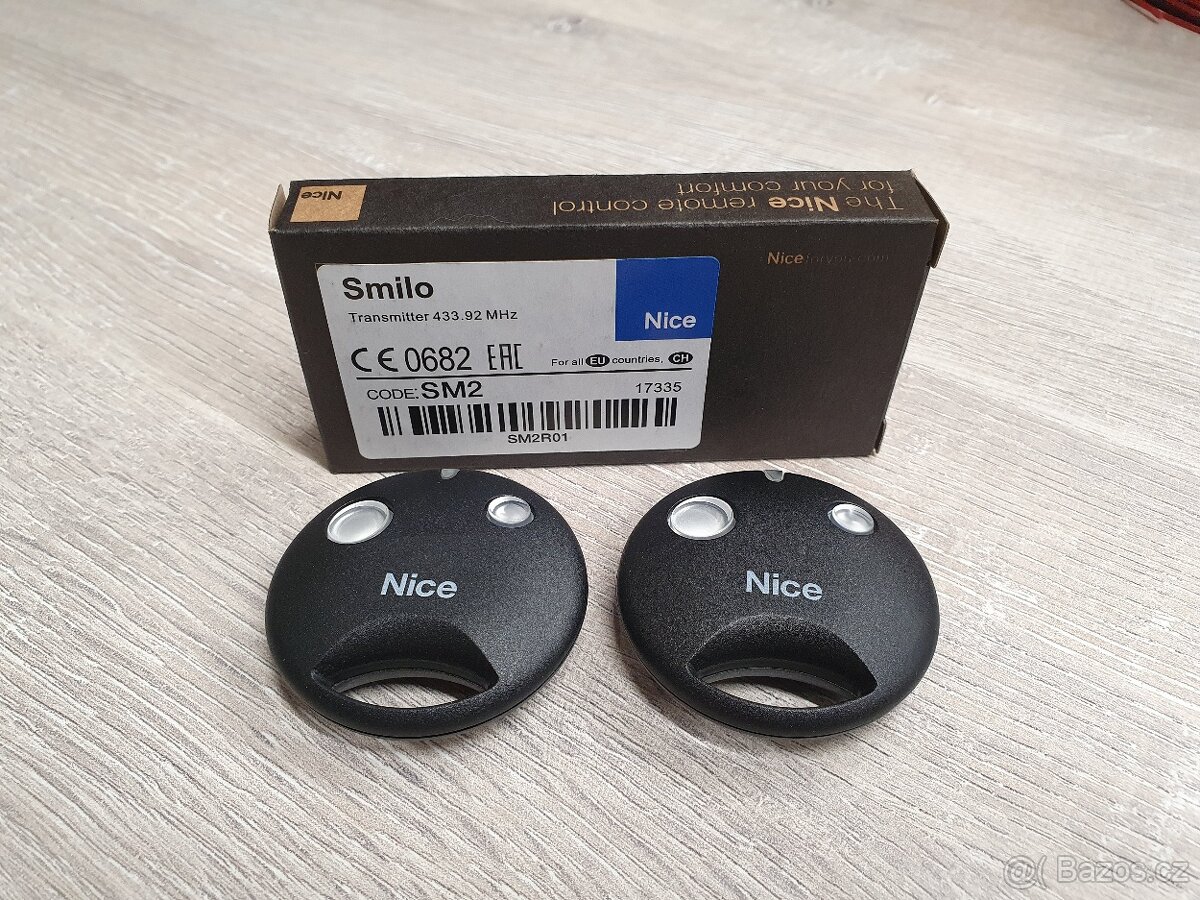 2x NICE Smilo SM2 2-tlačítkové