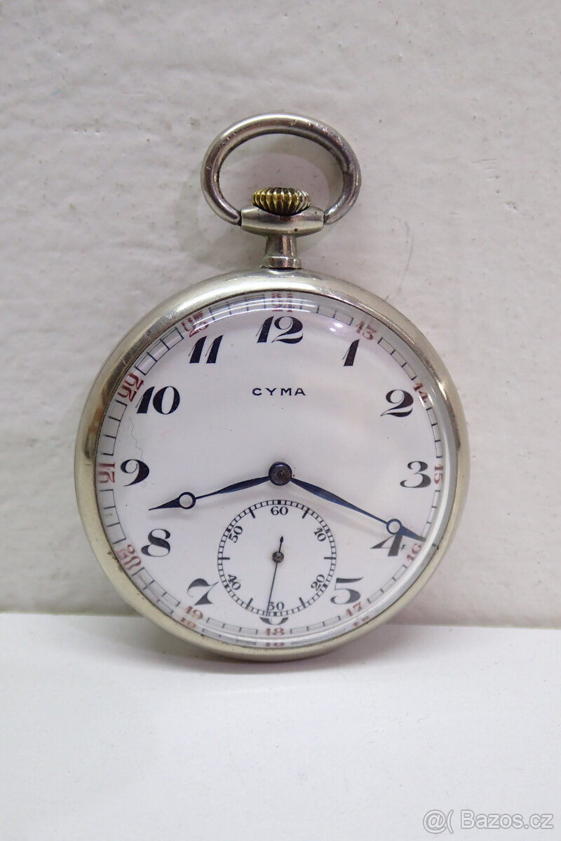 Hodinky kapesní - zn. Cyma - Swiss Made