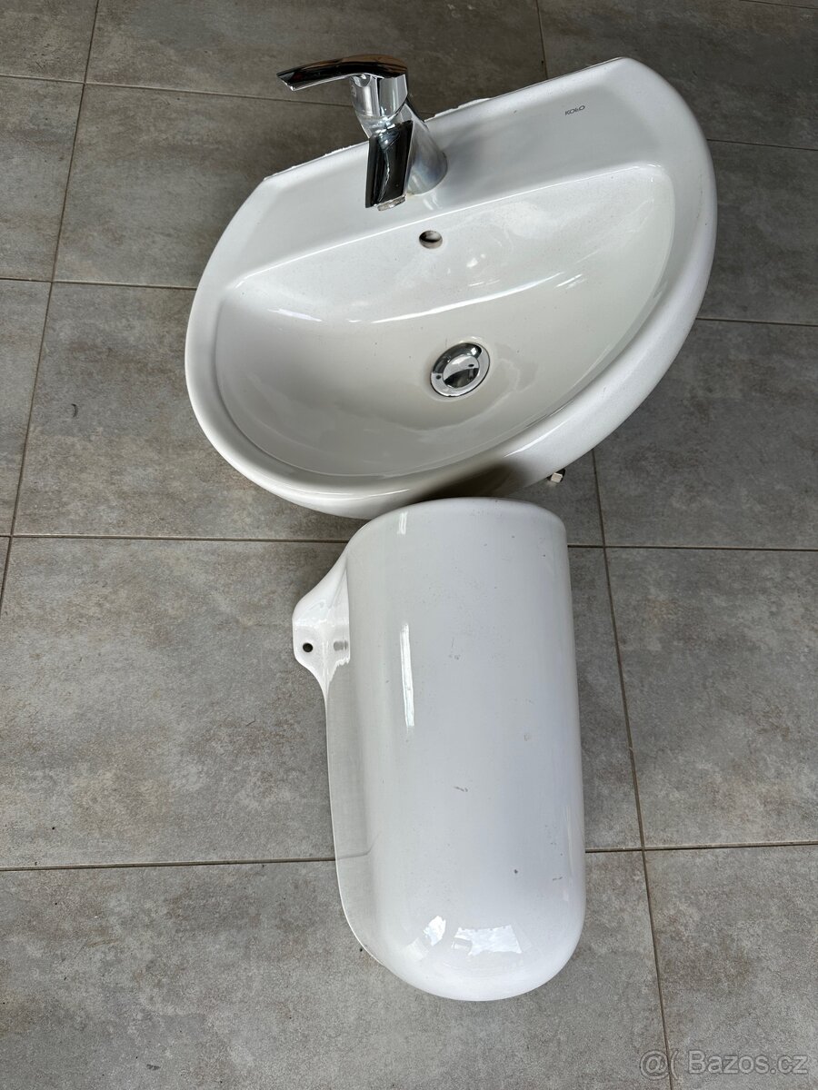 Koupelnové umyvadlo vč. baterie