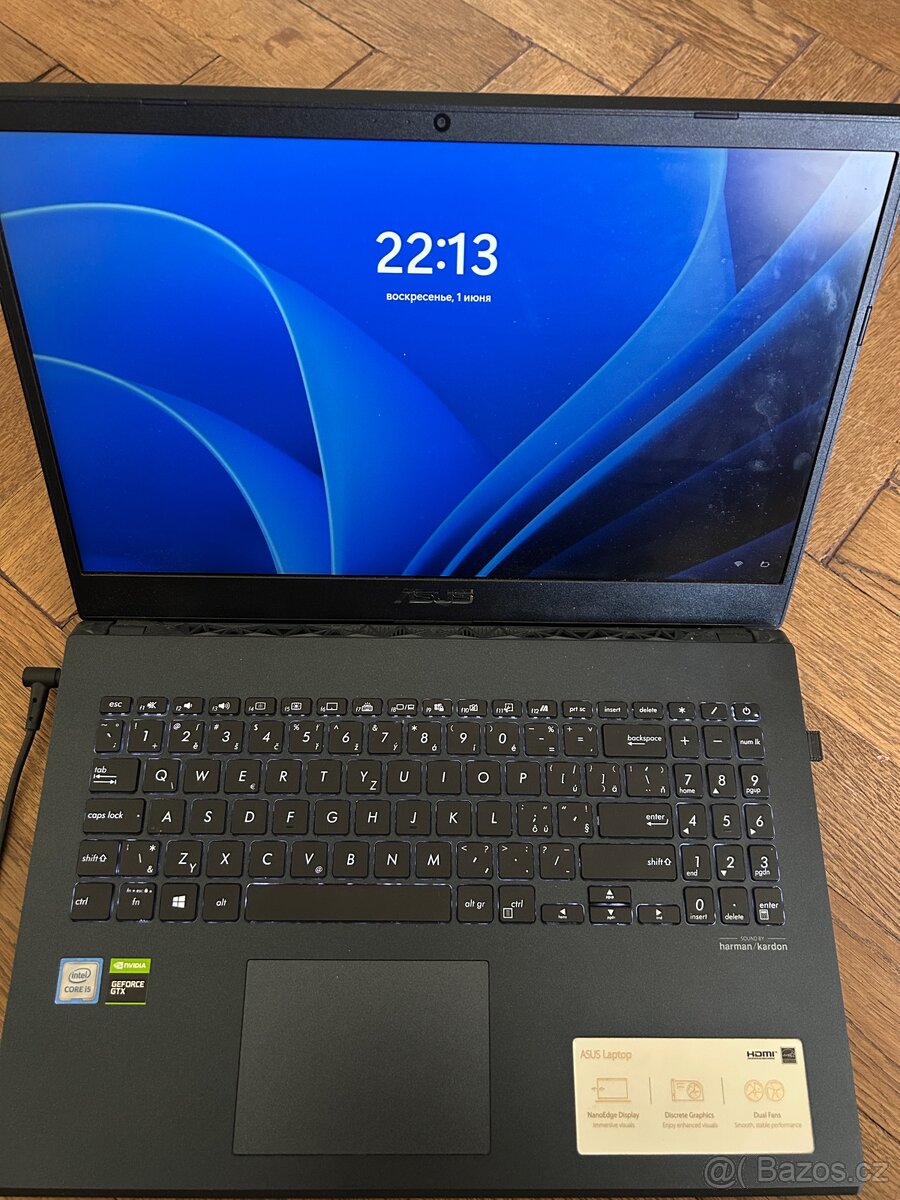 prodam herní notebook ASUS X571GT