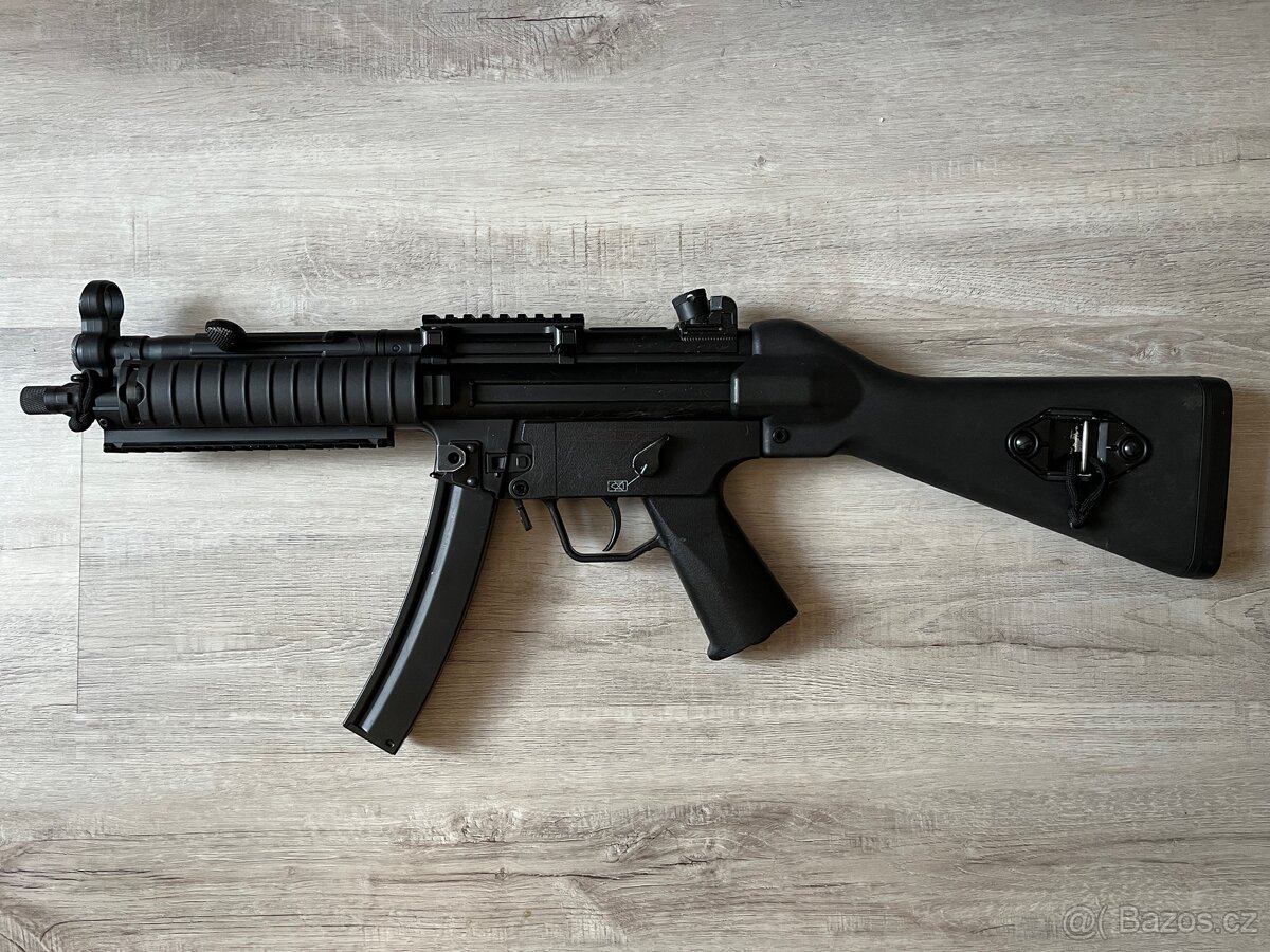 Airsoftová zbraň MP5A4 BLUE - Limited Edition