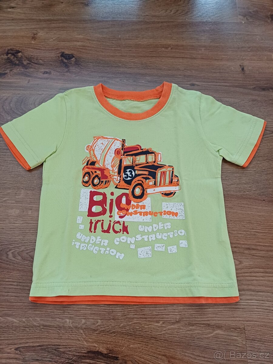 Chlapecké tričko krátký rukáv vel. 86-92