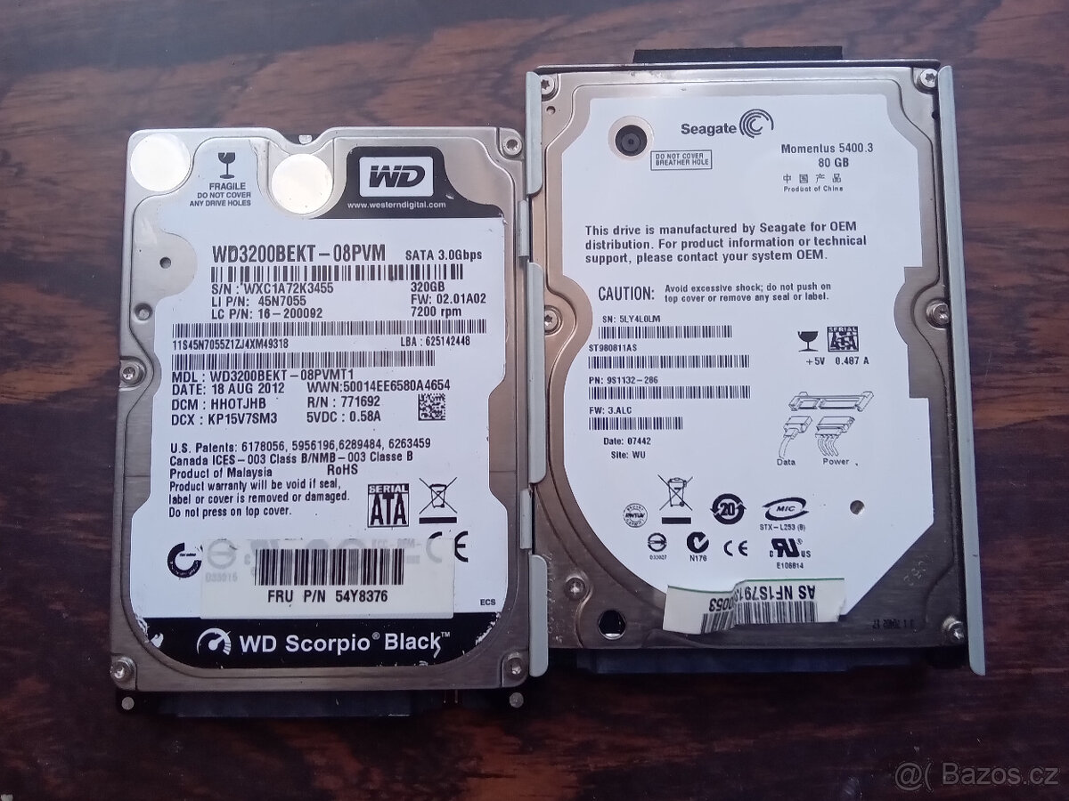 hdd sata  disky