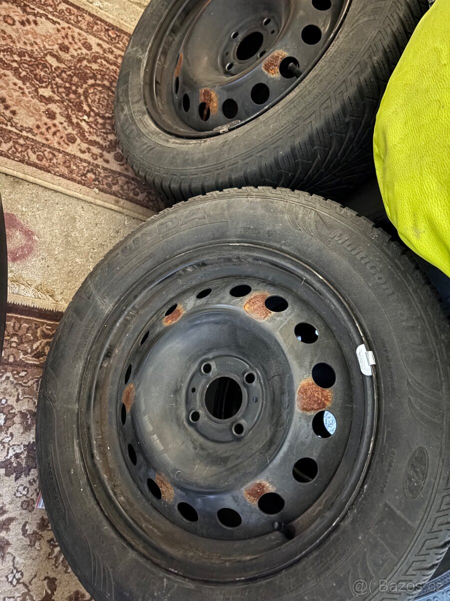 Alu disky s pneu 4x100 r16