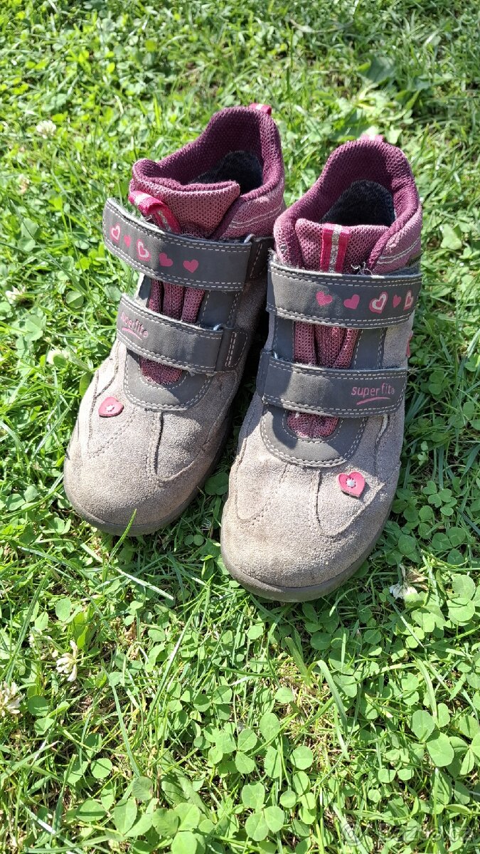 Dívčí kotníkové boty Superfit vel. 34