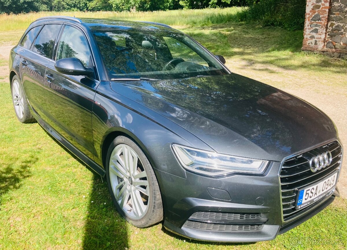 Audi A6 S-line, rok 2016, velmi pěkný stav