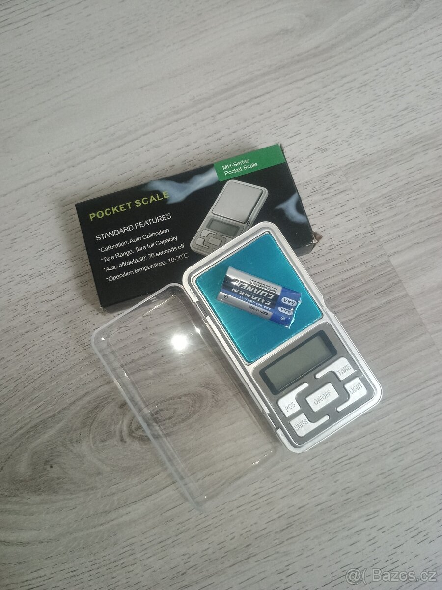 Nová Digitální kapesní váha 200g/0,01g