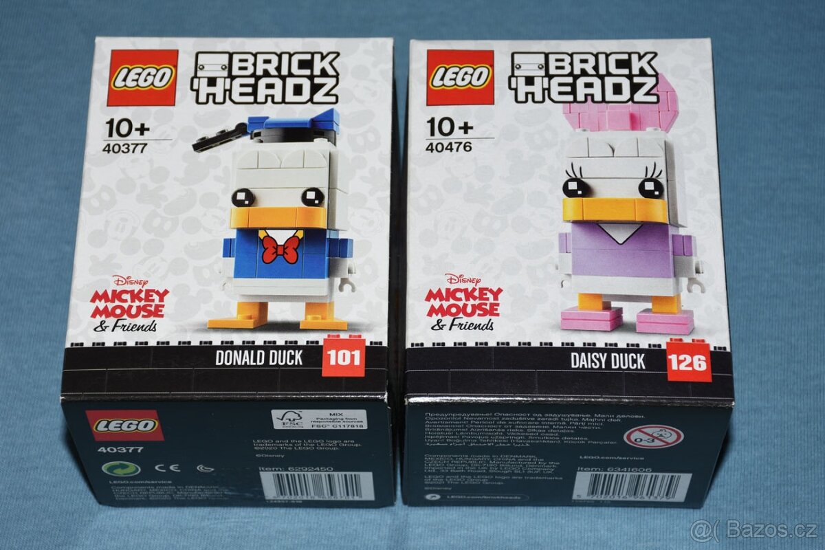 Lego 40377 + 40476 - Donald a Daisy