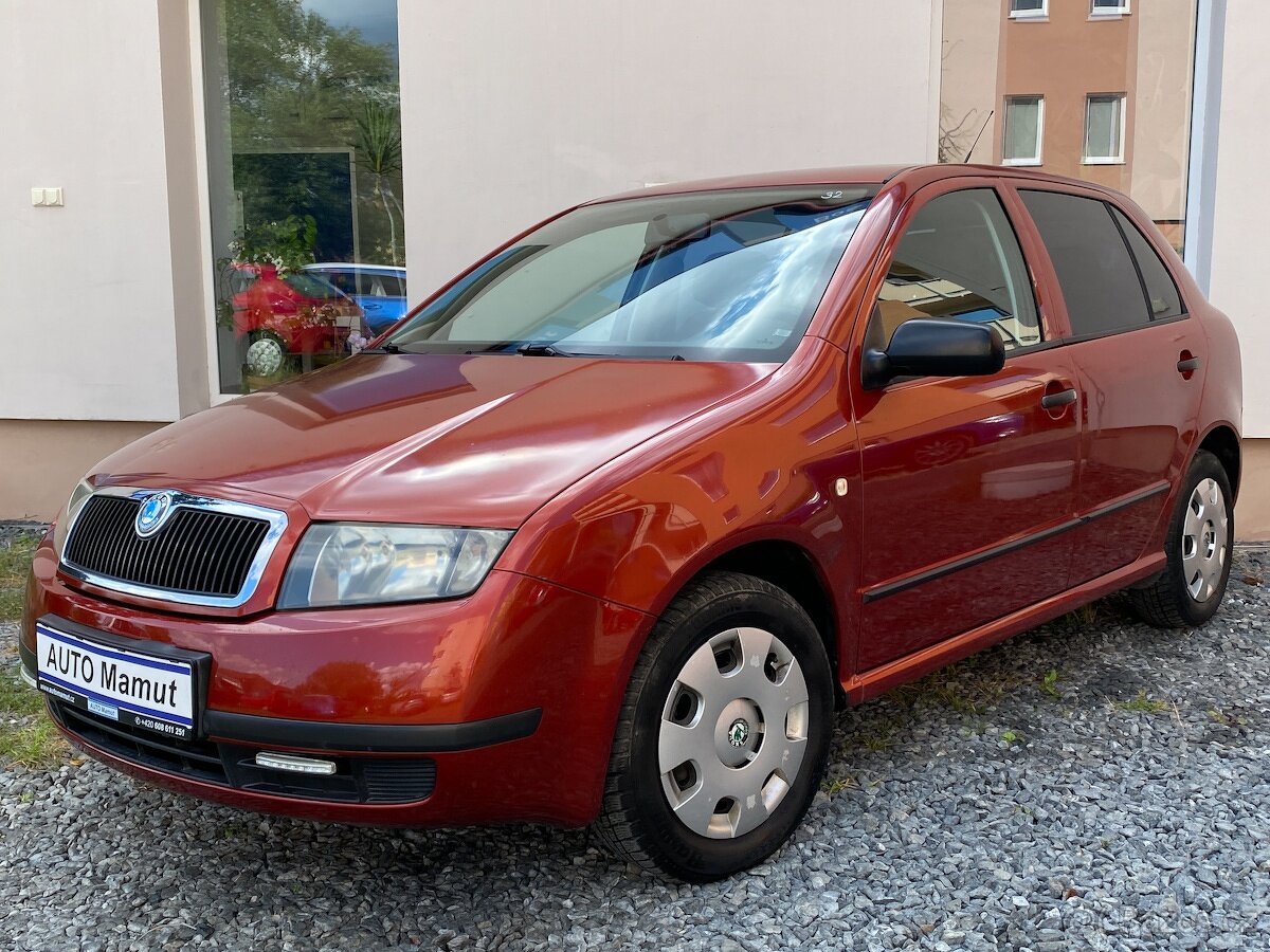 Škoda Fabia, 1.2i 40kW, klima, bez koroze