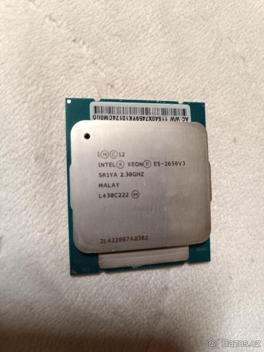 Intel Xeon E5-2650V3 - 10 jader/20 vláken