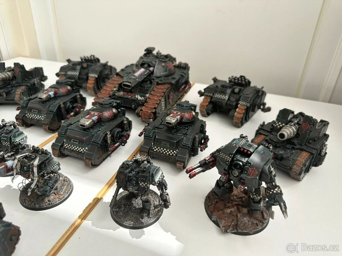 Warhammer 30k Horus Heresy Krásní temní andělé Obrněné kopí,