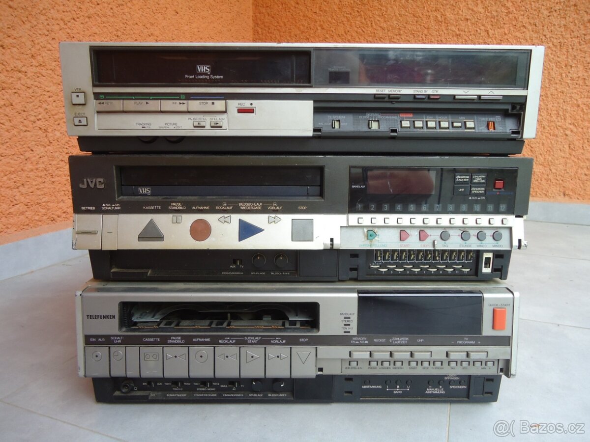3ks stará sběratelská VHS videa