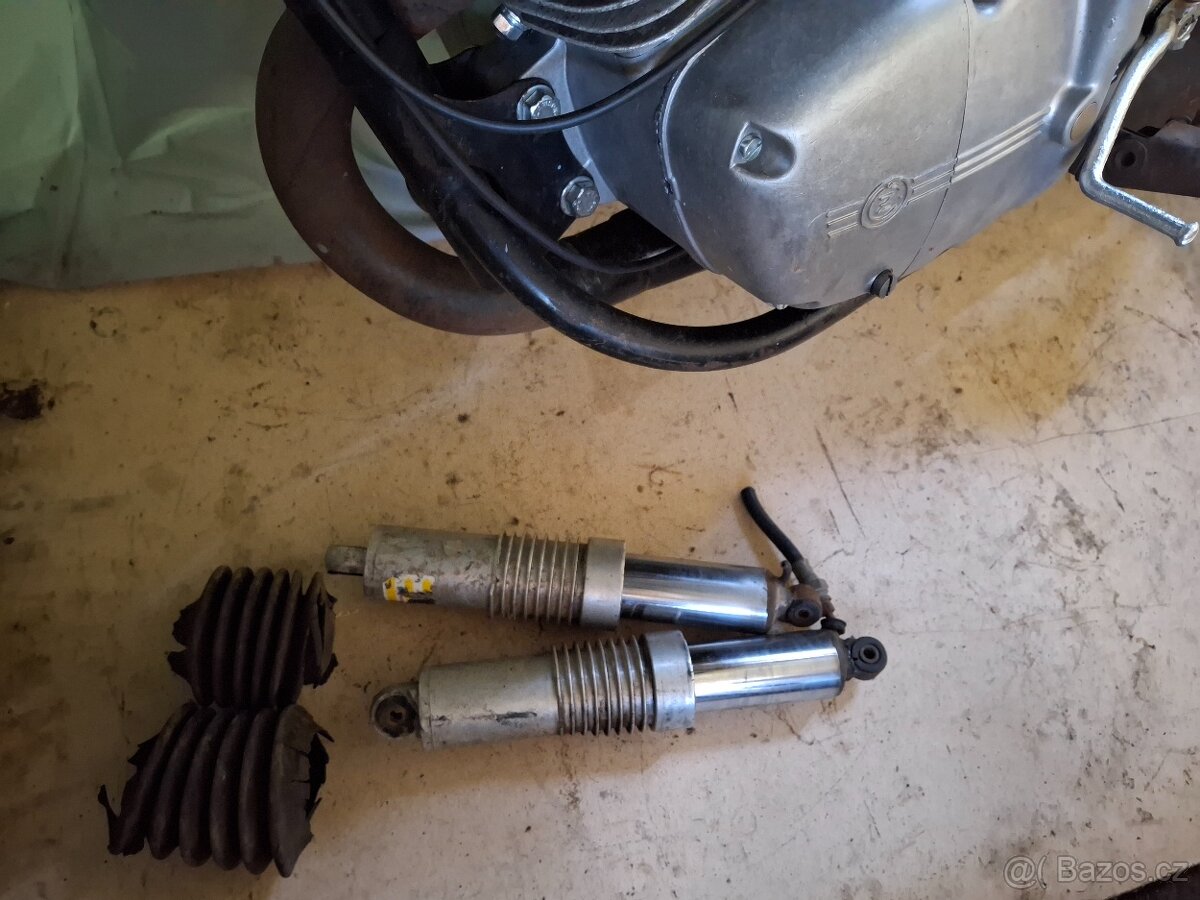 Tlumiče krňávky čz motokros