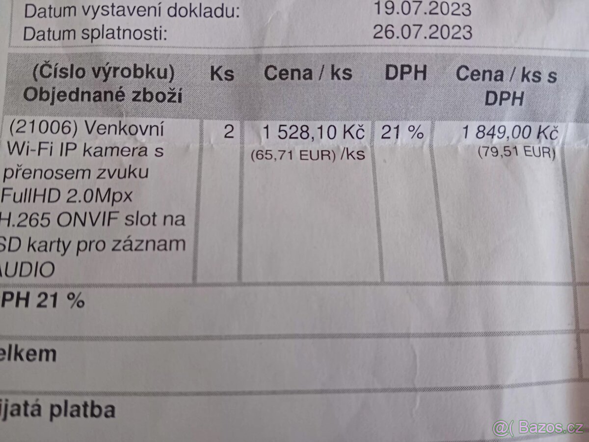 Bezpečnostní kamery