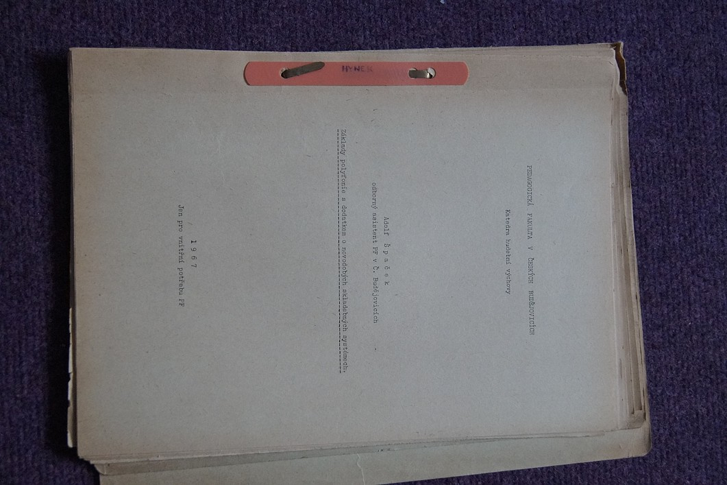 Základy polyfonice, Špaček