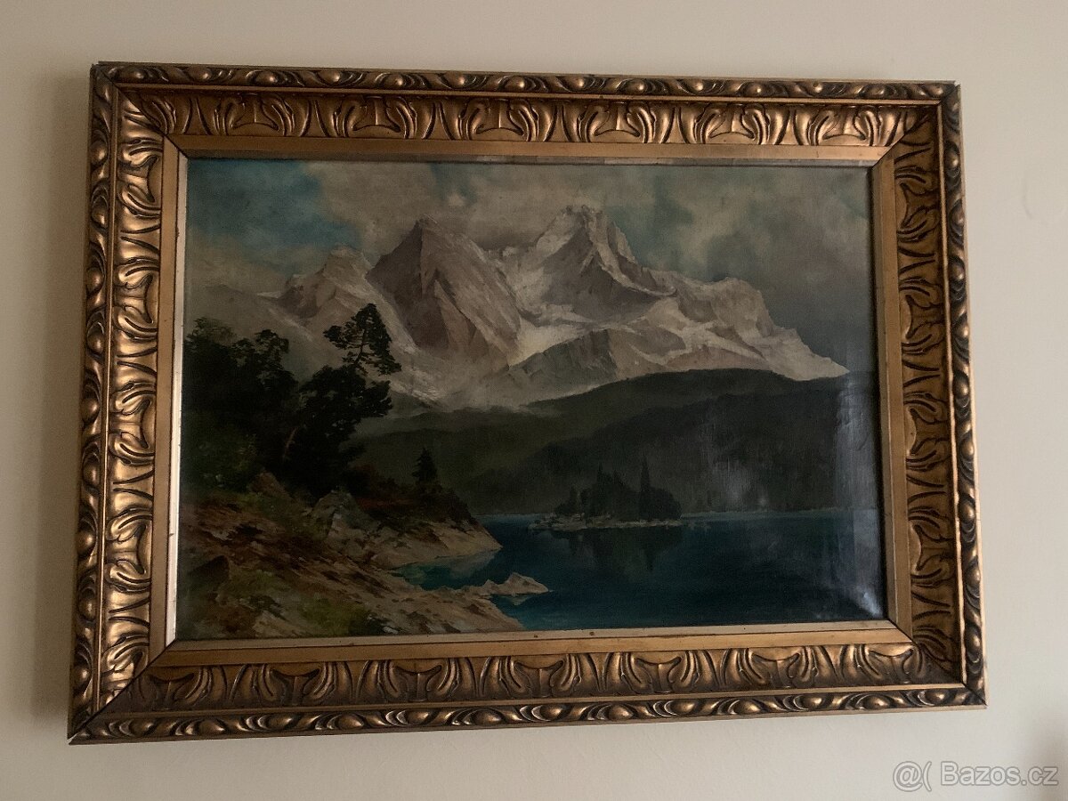 obraz hory 110 x 80 cm