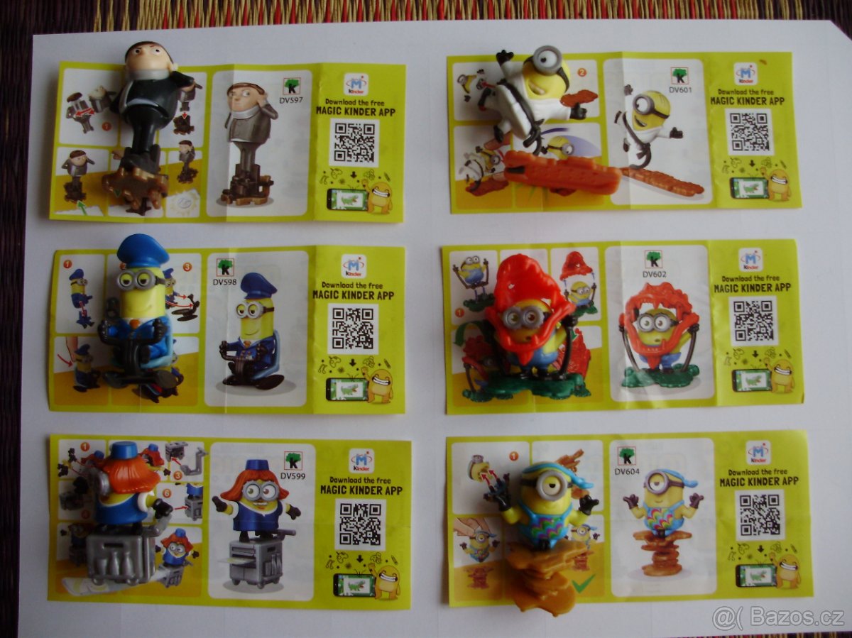 Kinder figurky - Mimoni 2-Padouch přichází