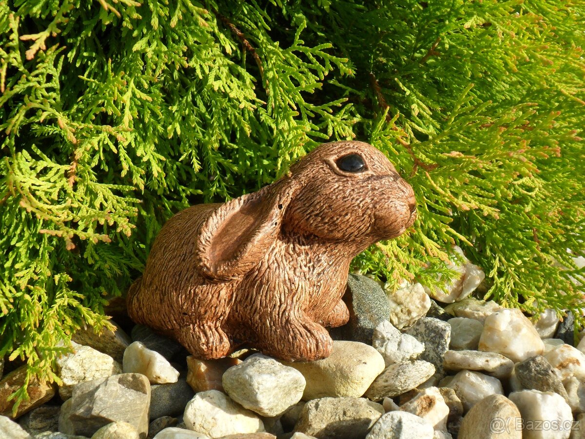 Zahradní dekorace -zajíček, zajíc malý, králíček