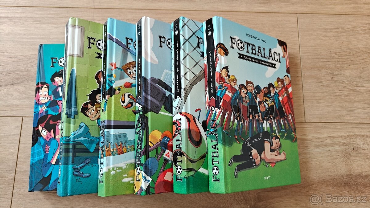 Fotbaláci - set 6 knih