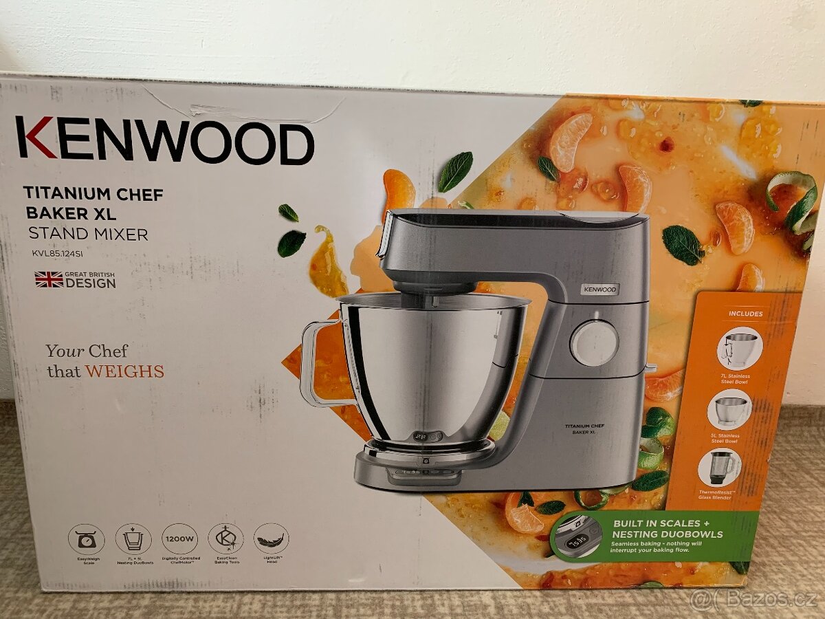 Kenwood Titanium Chef Baker XL KVL 85.124SI