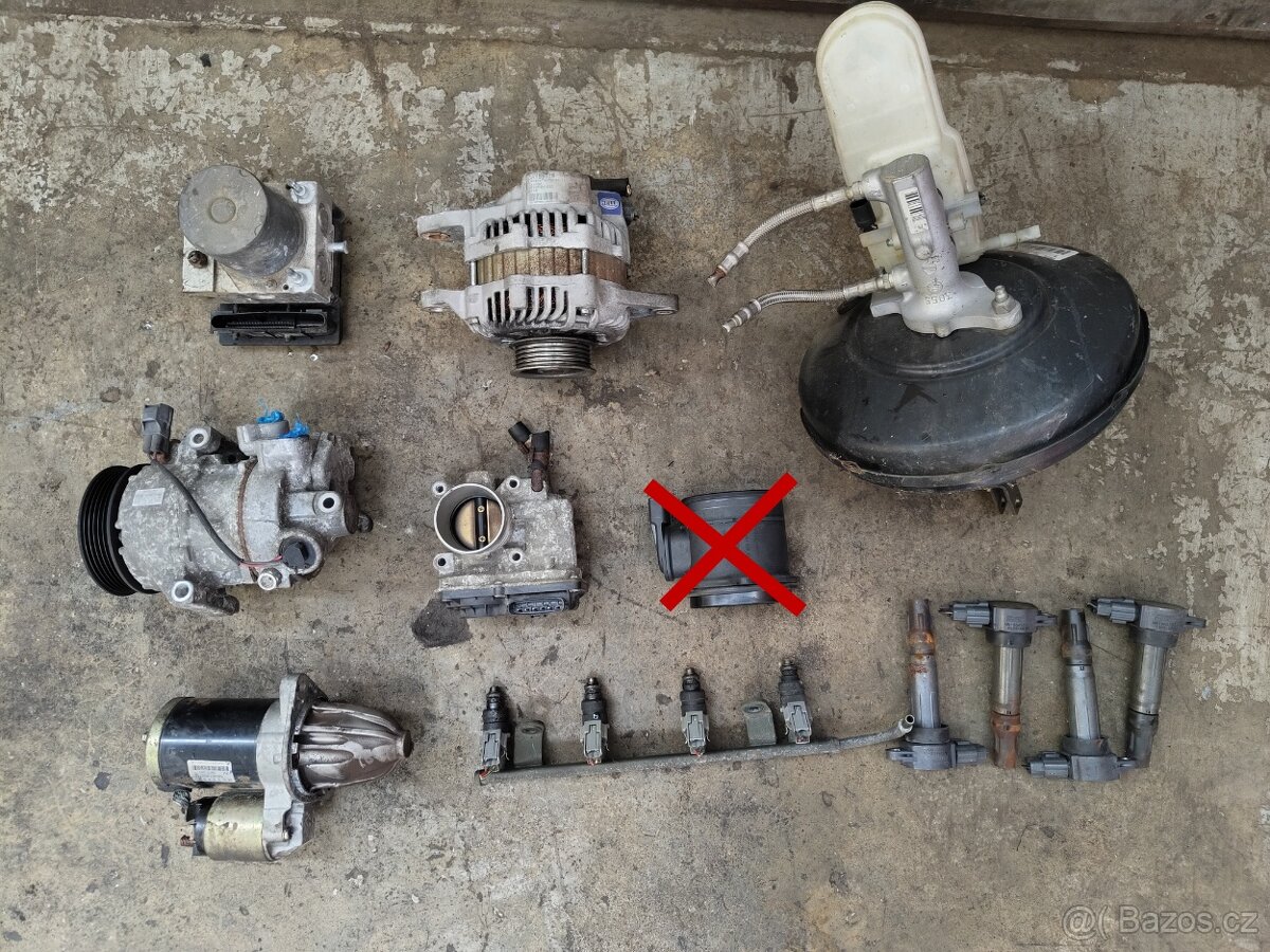 Díly z motoru Smart ForFour 1.5 80kw