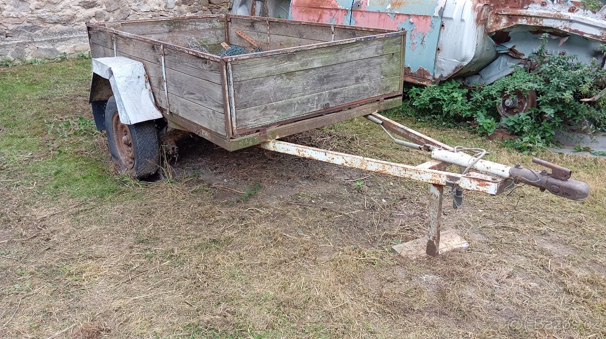 Prodám vlek přívěs bez TP