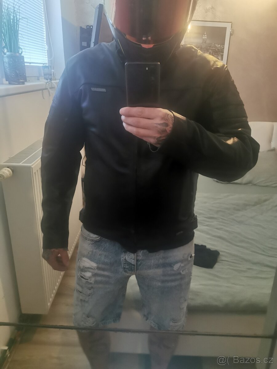 Kožená bunda nazran airtech 54 XL