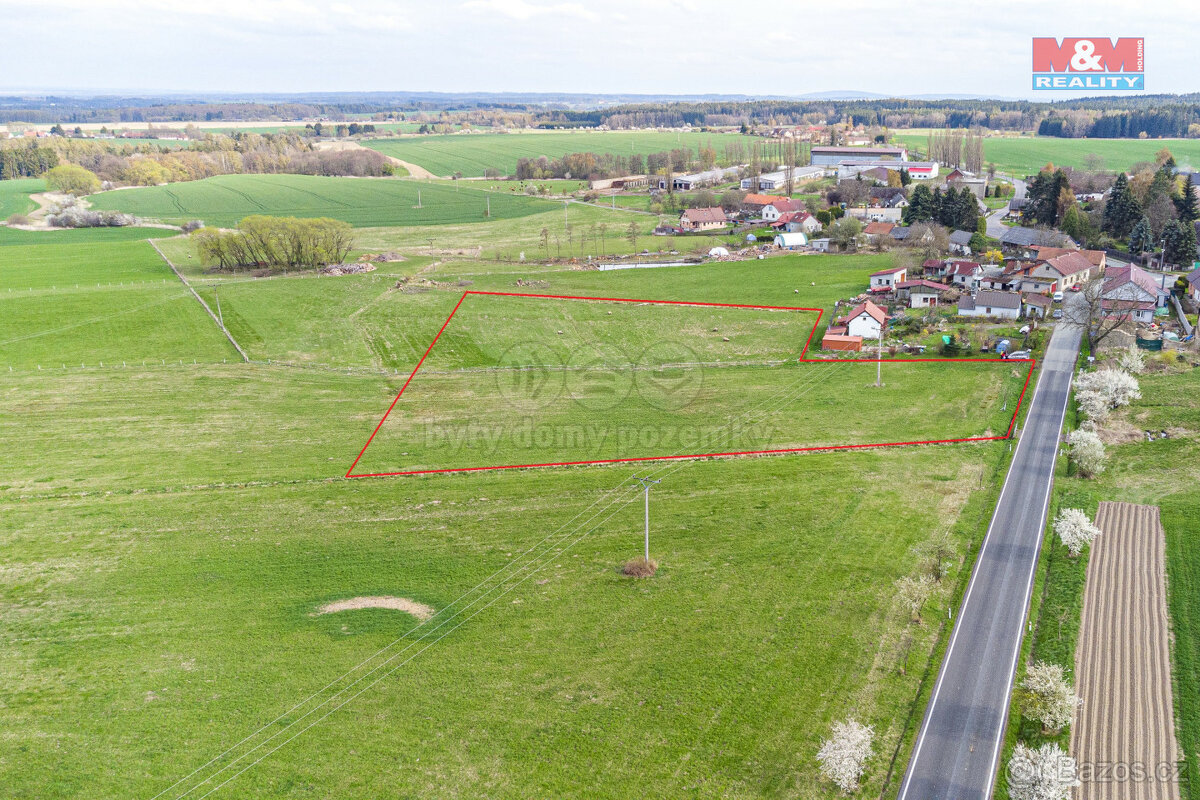 Prodej pozemku k bydlení, 11843 m², Chlístovice