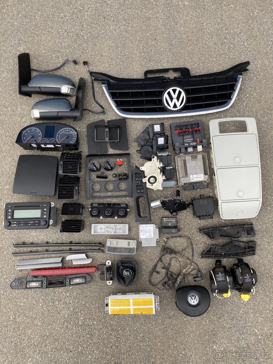 Veškeré náhradní díly Volkswagen Touran + TAPECÍRUNK