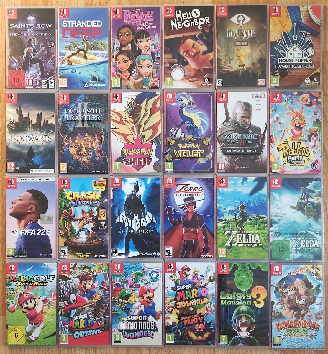 Hry SLEVA Nintendo Switch