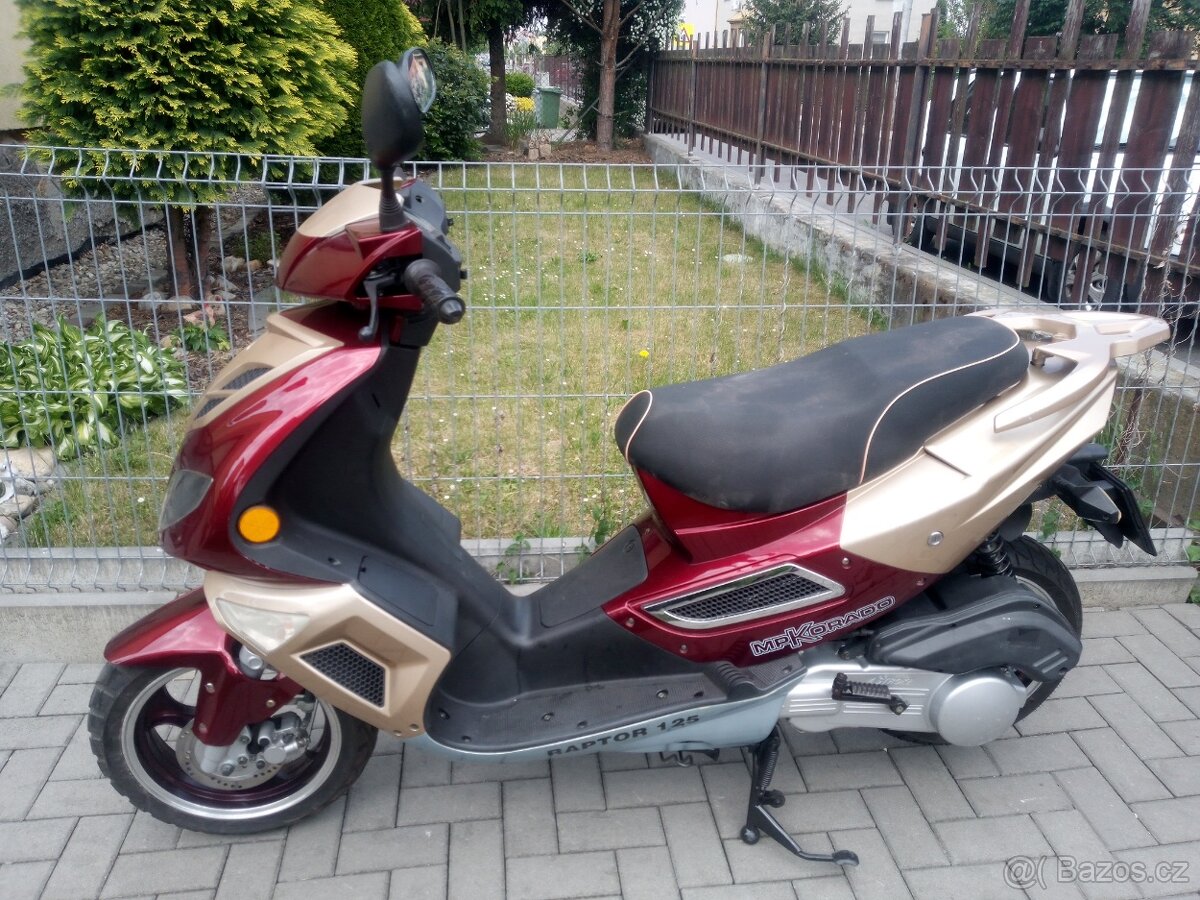 Jonway Italia- Korado Raptor 125- záruka, protiúčet, splátky