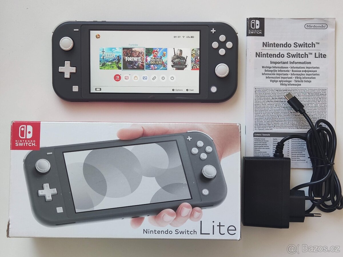 Nintendo Switch Lite TOP STAV +10 her