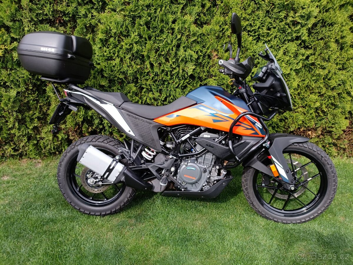 KTM 390 Advanture 2022, záruka do 21. 2. 2027