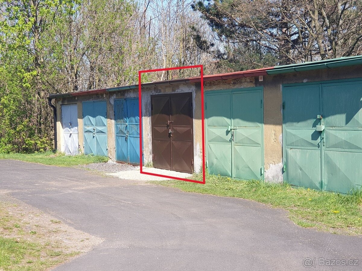 Pronájem garáže Chomutov Lipská