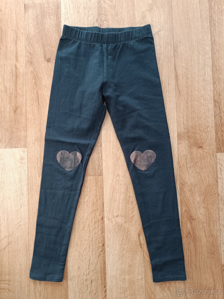 H&M zateplené legíny vel. 140