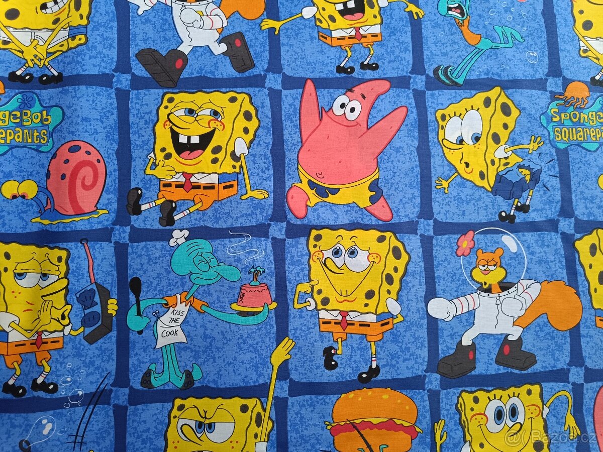 Pár metrů látky, zbytek SpongeBob