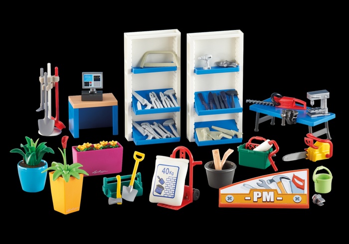 playmobil železářství / nářadí