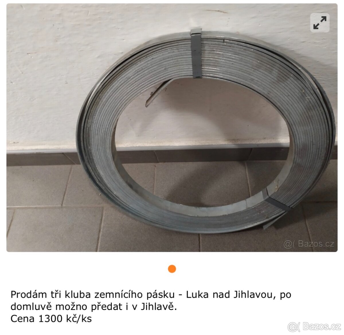 Zemnící pásek