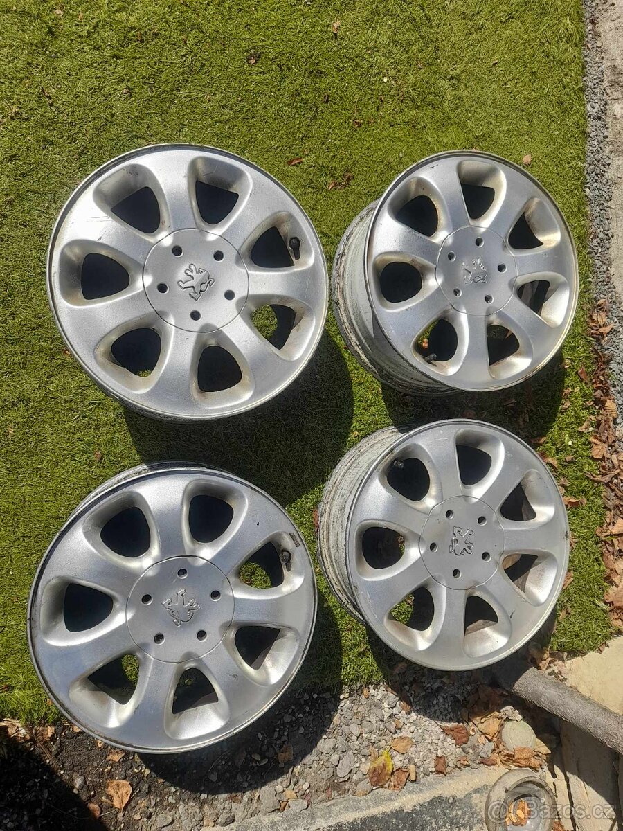 Peugeot orig. alu disky 6JX15